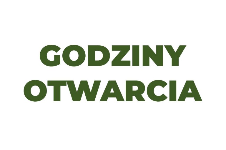 Godziny Otwarcia w lipcu