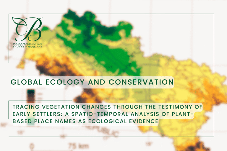 Tracing vegetation changes through the testimony of early settlers: A spatio-temporal analysis of plant-based place names as ecological evidence