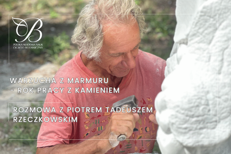 The marble brew. A year of working with stone - a conversation with Piotr Tadeusz Rzeczkowski. 