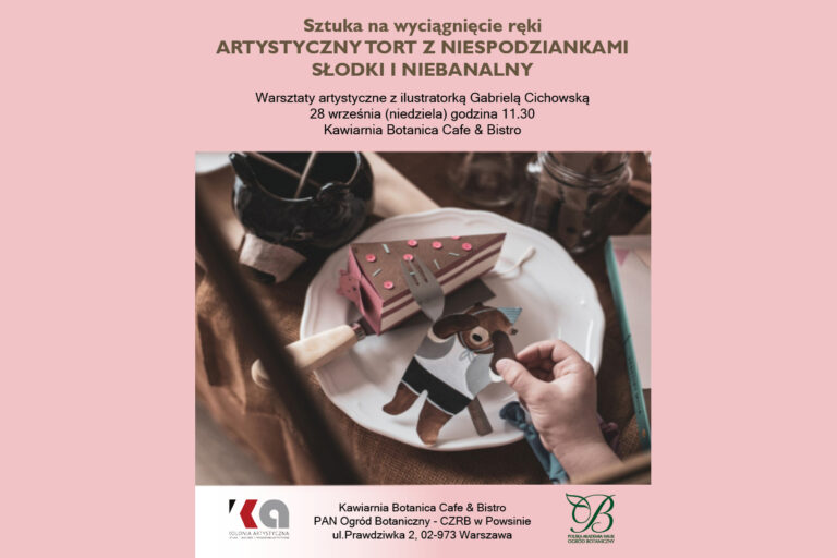 "Cake with surprises - a sweet original gift for Teddy Bear". - workshop with illustrator Gabriela Cichowska